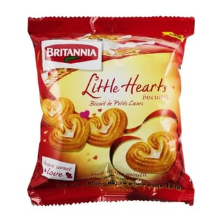 Britannia Little Hearts 75Gr