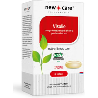 New Care Visolie Omega-3 Vetzuren - 60 Capsules