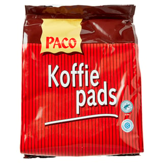 Paco Koffiepads Rood