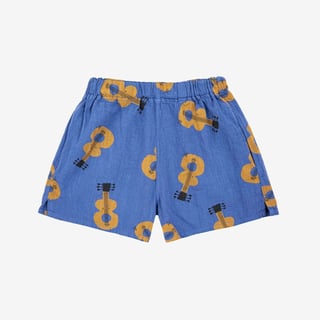 Bobo Choses Acoustic Guitar All Over Woven Shorts