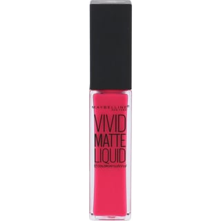 Maybelline Vivid Matte Liquid - 15 Electric Pink - Roze - Lippenstift