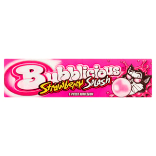 Bubblicious Kauwgum Strawberry Splash Single