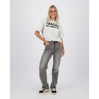 RAIZZED Straight jeans Sarah mid grey stone