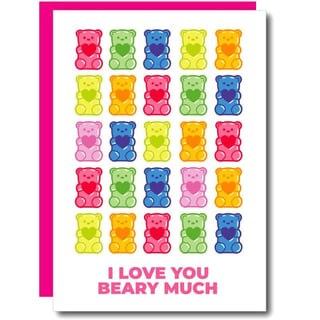 Wenskaart - I Love You Beary Much