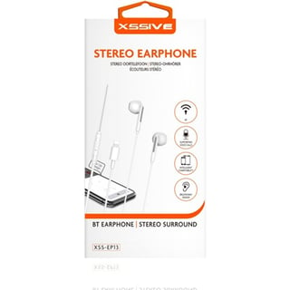 Xssive Stereo Headphones for iPhone XSS-EP13- Wit