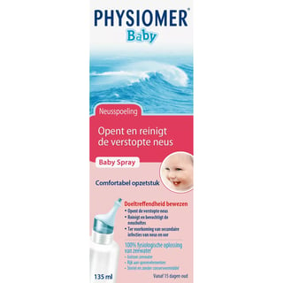 Physiomer Neusspoeling Baby 135ml 135