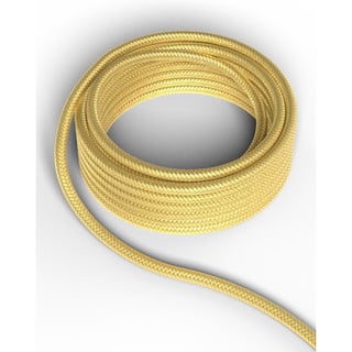 Calex Fabric Cable 2X0,75Qmm 3M Metallic Gold, Max.250V-60W
