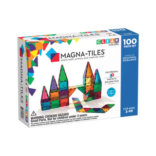 Magna Tiles MagnaTiles Clear Colors 100 Stuks