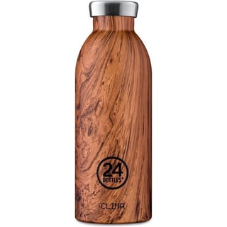 24 Bottles Clima Bottle 500ml - Wood Sequoia