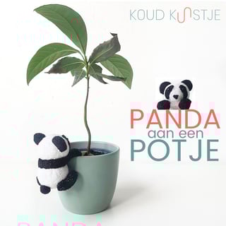 Knutselpakket Panda-Aan-Een-Potje