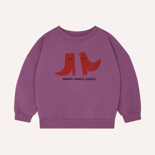 The Campamento Happy Boots Oversized Kids Sweatshirt