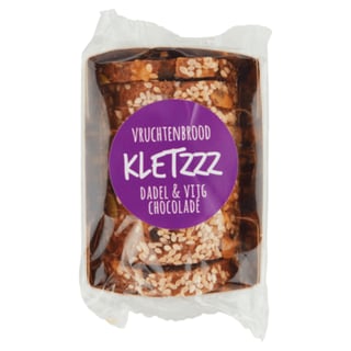 Kletzzz Vruchtenbrood Vijg/dadel/chocolade