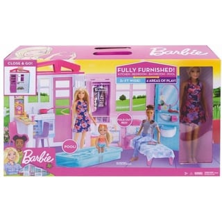 Barbie Huis Met Pop, Meubelen en Accessoires