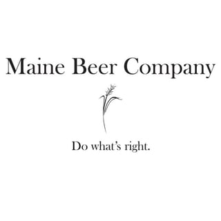 Maine Beer Co. - Woods & Waters