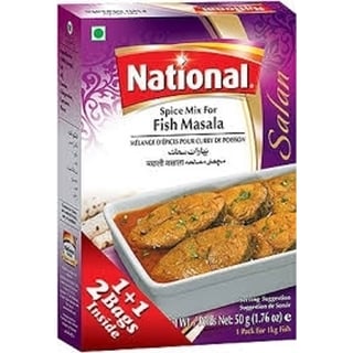 National Fish Masala Spice Mix 50G