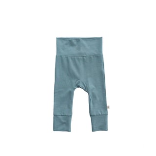 Your Wishes Solid Nesse Pants Smoke Blue