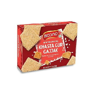 Bikano KHASTA GUR GAJAK 400 GRAMS