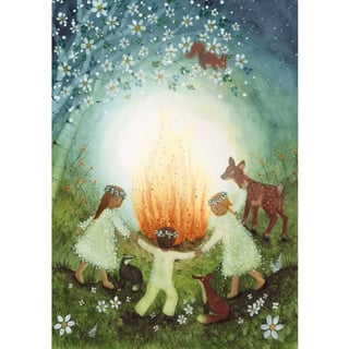 Ansichtkaart Midsummer (Bijde Hansje)