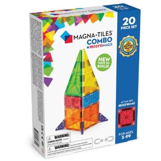 MAGNA-TILES COMBO + microMAGS - 20pc.