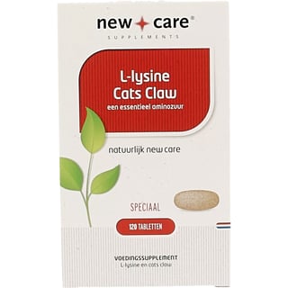 New Care L-Lysine Cats Claw 120 Tab