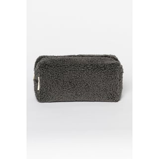 Teddy Pouch  Dark Grey - Dark Grey / OS