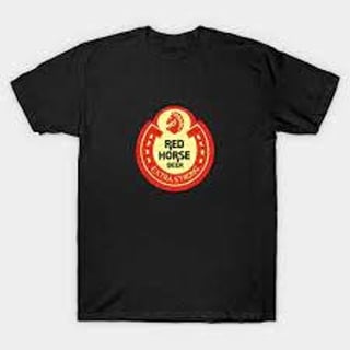 T-Shirt Red Horse Beer Size L