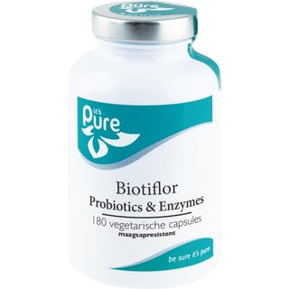 It's Pure Biotiflor Probiotics & Enzymes 180VCP