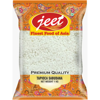 Jeet Sago Seeds 1Kg (Tapioca Seeds) Sabudana