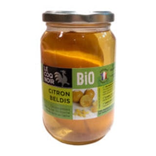Citrons confits entiers Beldis BIO bocal 330g