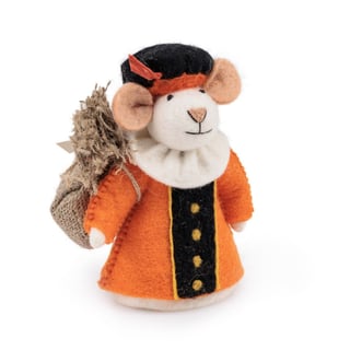 Decoratie Pietermuis oranje