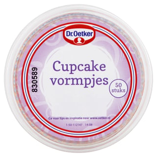 Dr. Oetker Cupcake Vormpjes