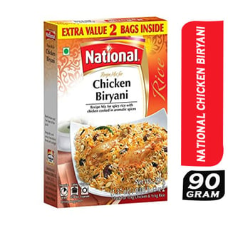 National Chicken Biryani (Double Pack) 90 Grams