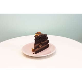 Vegan Chocolate Turtle Cake