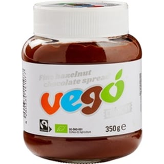 Vego Hazelnoot-Chocoladespread Crunchy 350g