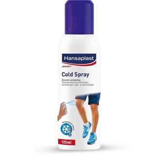 Hansaplast Sport Cold Spray Koelmiddel - 125 Ml Verkoelt en Verzacht De Pijn Bij Kneuzingen, Verstuikingen en Verrekkingen