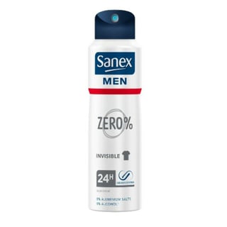Sanex Deo Spray Men Zero% Invisible 200ml 20