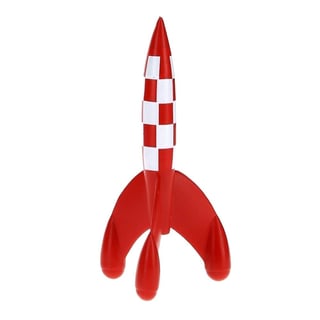 Kuifje Figuur - Raket 8 Cm