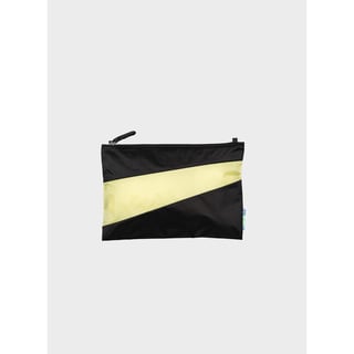 SUSAN BIJL Pouch Black & Joy M + Strap