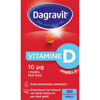 Dagravit Vitamine D Pearls 400 Iu 100st 100
