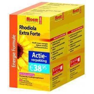 Bloem Rhodiola Extra Forte Duo - 200 Capsules - Voedingssupplement