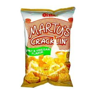 Oishi Martys Crackling Salt &Vinegar Chicaron 90g