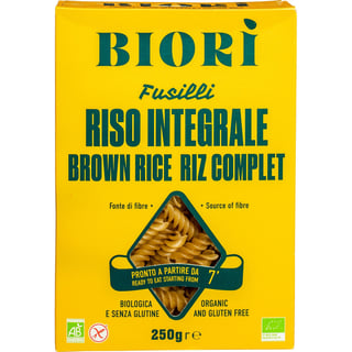 Bruine Rijst Fusilli