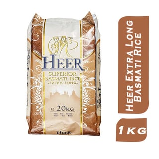 Heer Extra Long Basmati Rice 1 Kg