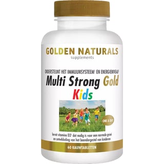 Gn Multi Strong Gold Kids 60 Kauwta