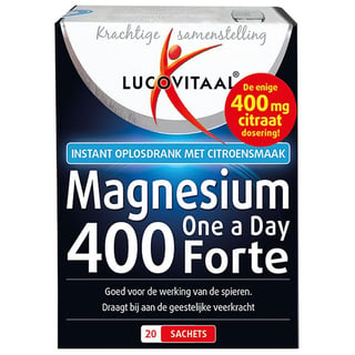 Lucovitaal Magnesium 400 Forte - 20