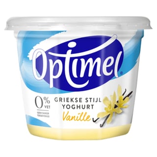 Optimel Yoghurt Griekse Stijl Vanille 0% Vet