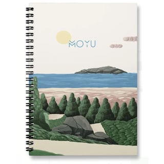 MOYU Sustainable Notebook (A5) - all colors - Bright Beach