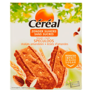 Cereal Koek Speculoos Smaak Minder Suikers