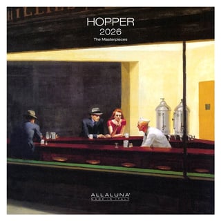 Hopper Kalender 2026 - The Masterpieces