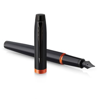 Parker Fountain Pen IM Vibrant Ring - Orange Fine